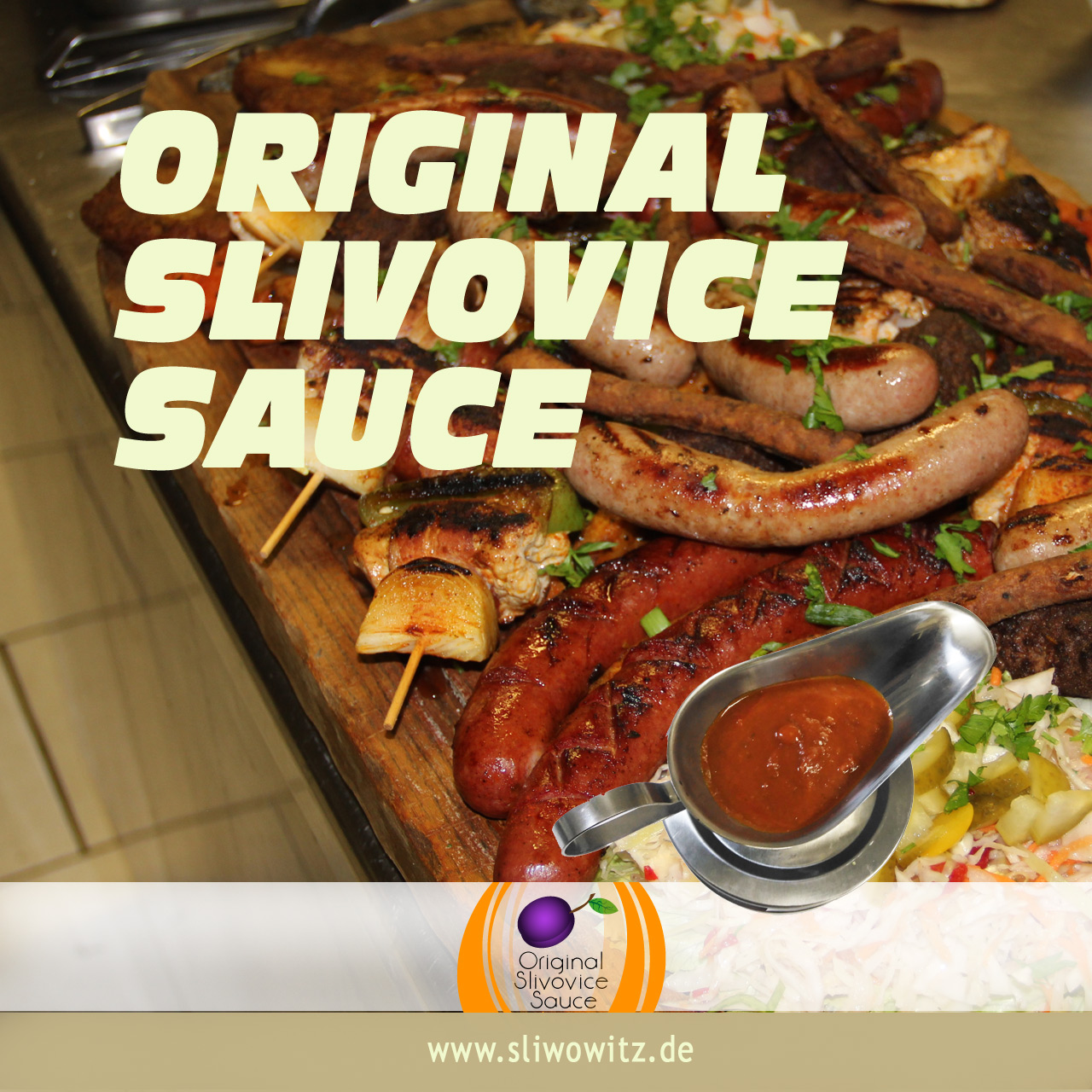 Original Slivovice Sauce, Slivovice Omacka, Gastronomie, Gourmet, Cooking, Recipes,