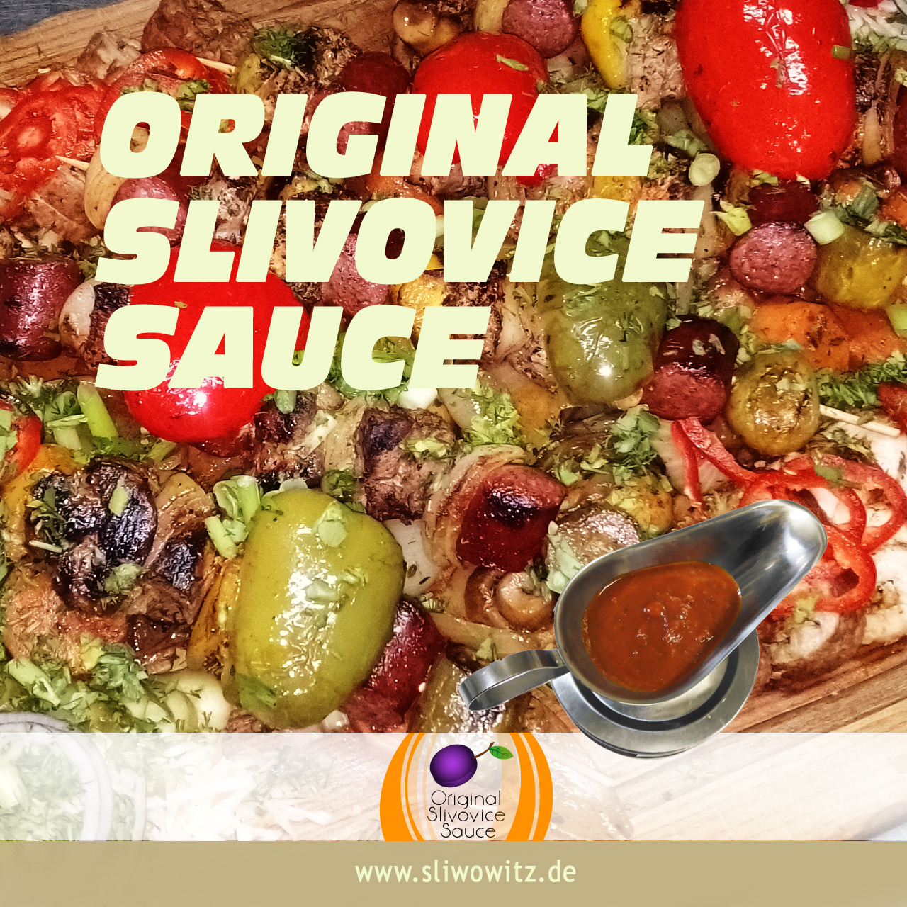 Original Slivovice Sauce, Slivovice Omacka, Gastronomie, Gourmet, Cooking, Recipes,