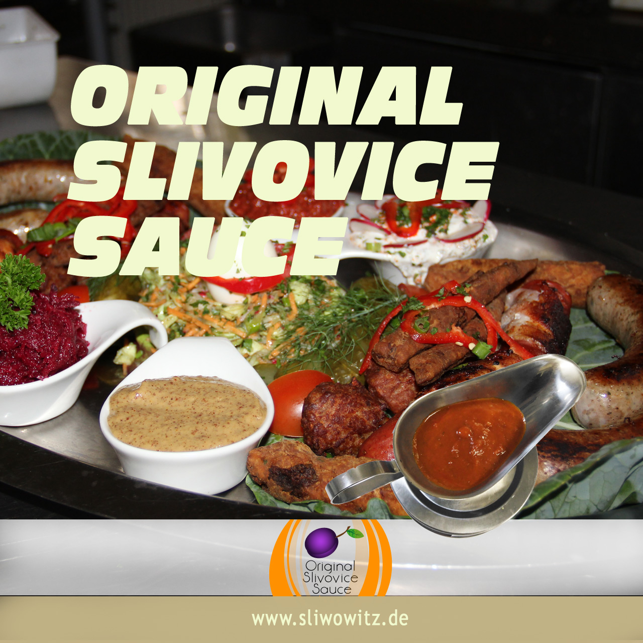 Original Slivovice Sauce, Slivovice Omacka, Gastronomie, Gourmet, Cooking, Recipes,