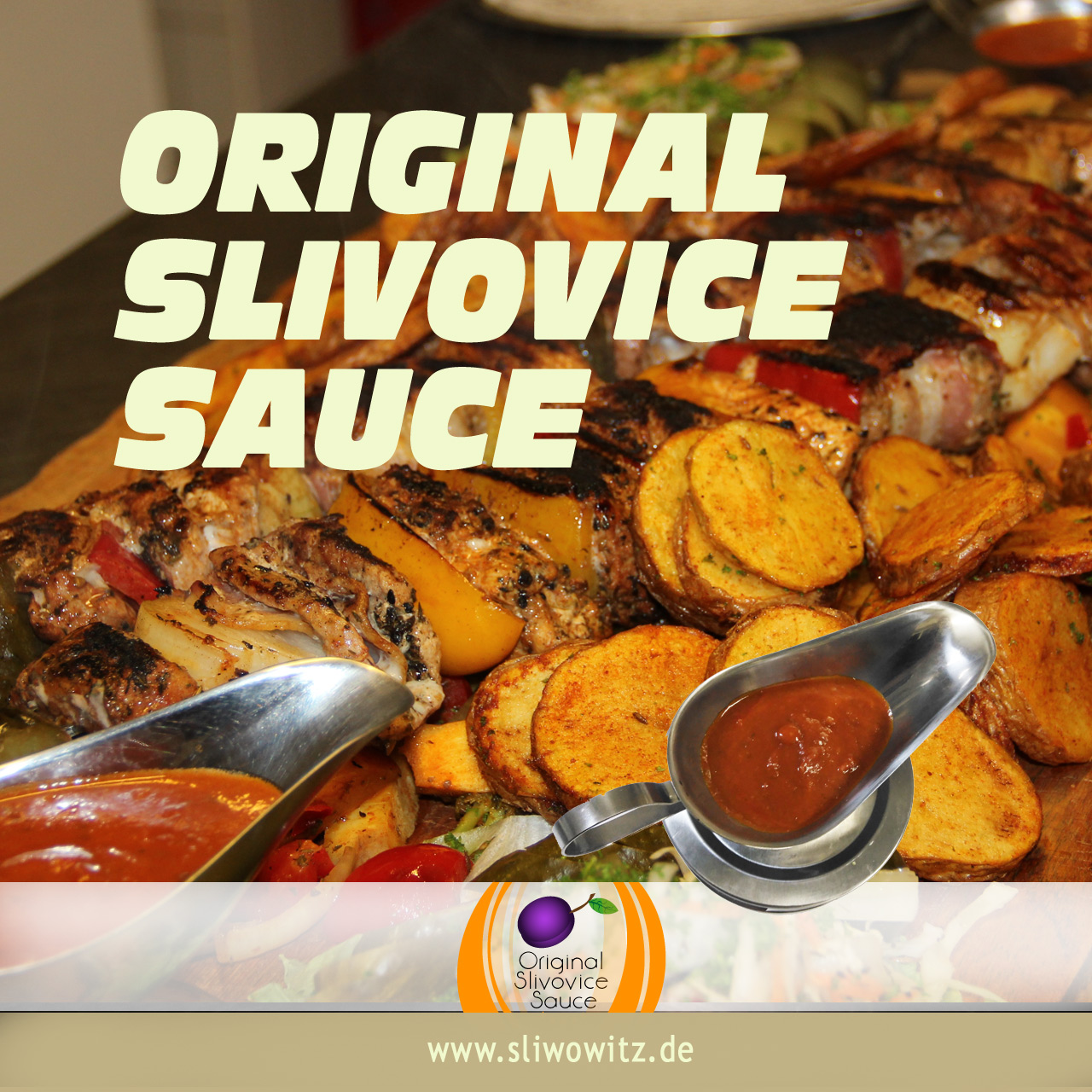 Original Slivovice Sauce, Slivovice Omacka, Gastronomie, Gourmet, Cooking, Recipes,