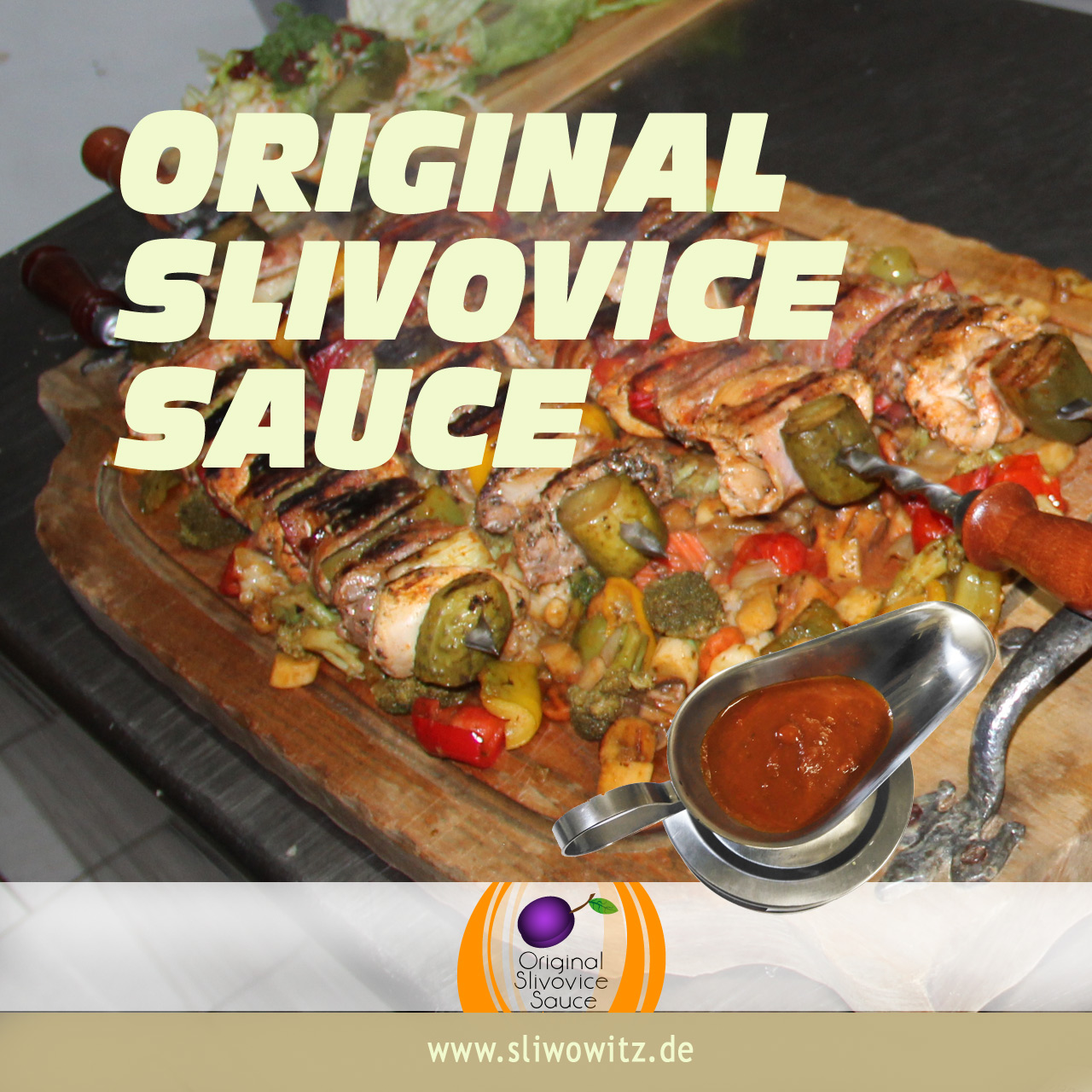 Original Slivovice Sauce, Slivovice Omacka, Gastronomie, Gourmet, Cooking, Recipes,