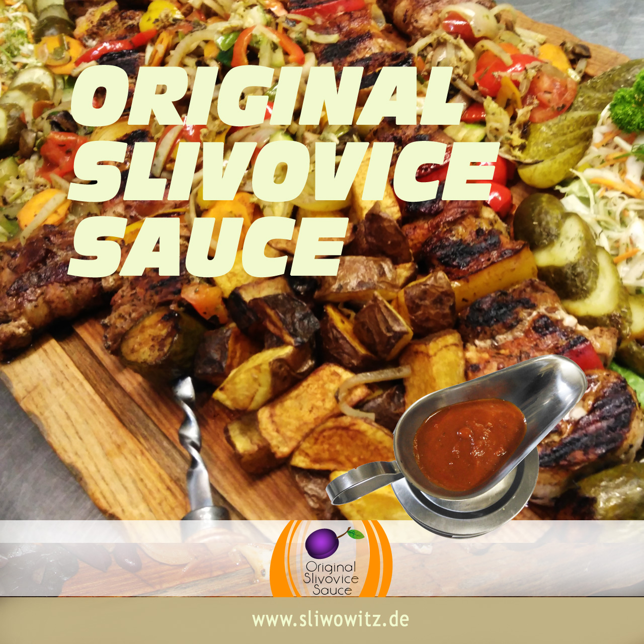 Original Slivovice Sauce, Slivovice Omacka, Gastronomie, Gourmet, Cooking, Recipes,