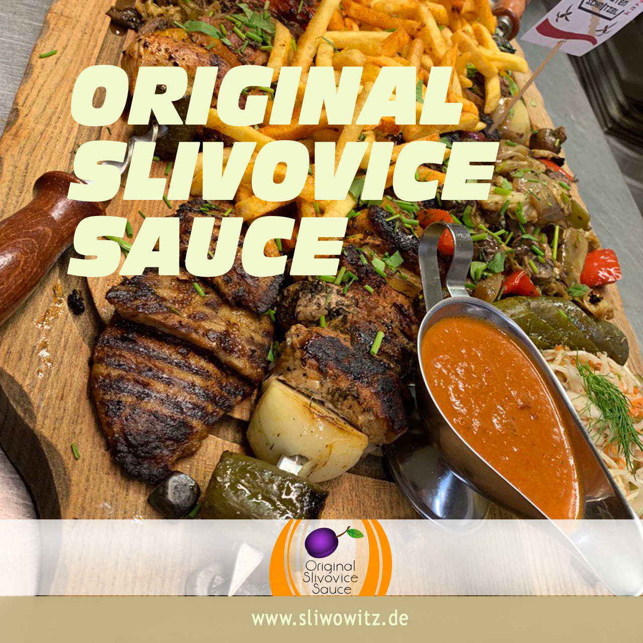 Original Slivovice Sauce, Slivovice Omacka, Gastronomie, Gourmet, Cooking, Recipes,